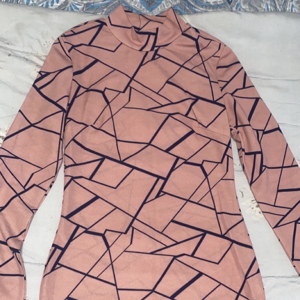 Shein Patterned Club Dress